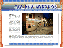 Tablet Screenshot of mykonos-eilbek.de